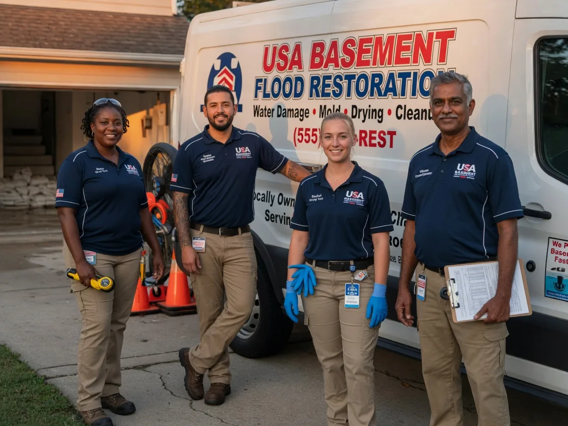 Basement Flood Cleanup company in Pukwana, SD